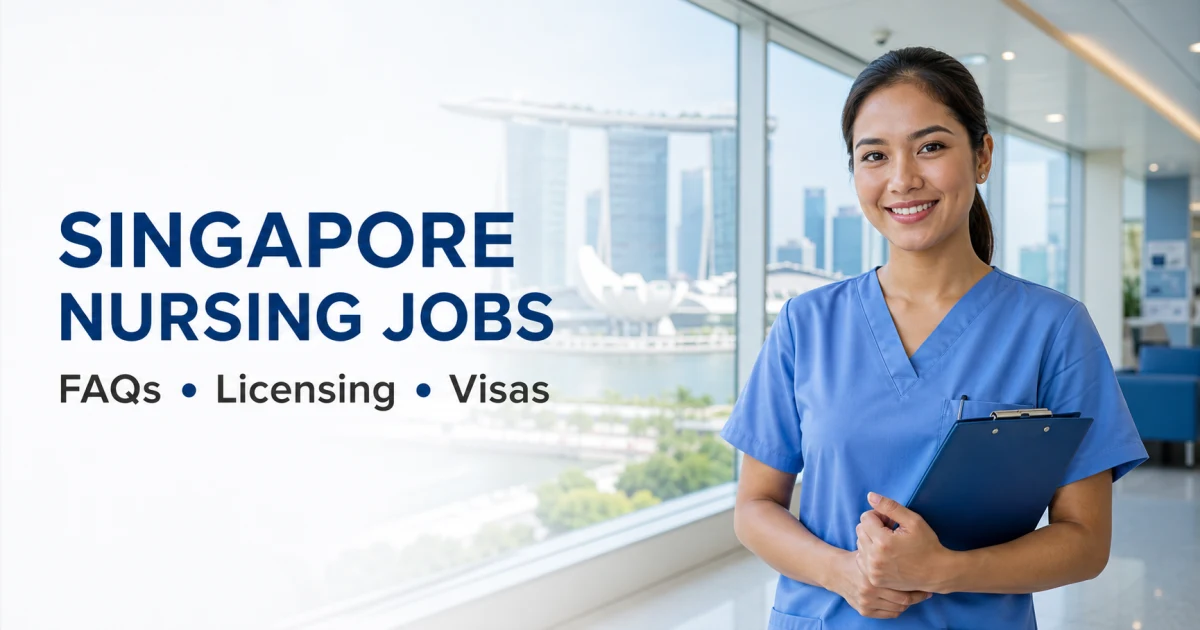 Nursing Jobs in Singapore FAQs — Dynamic Health Staff